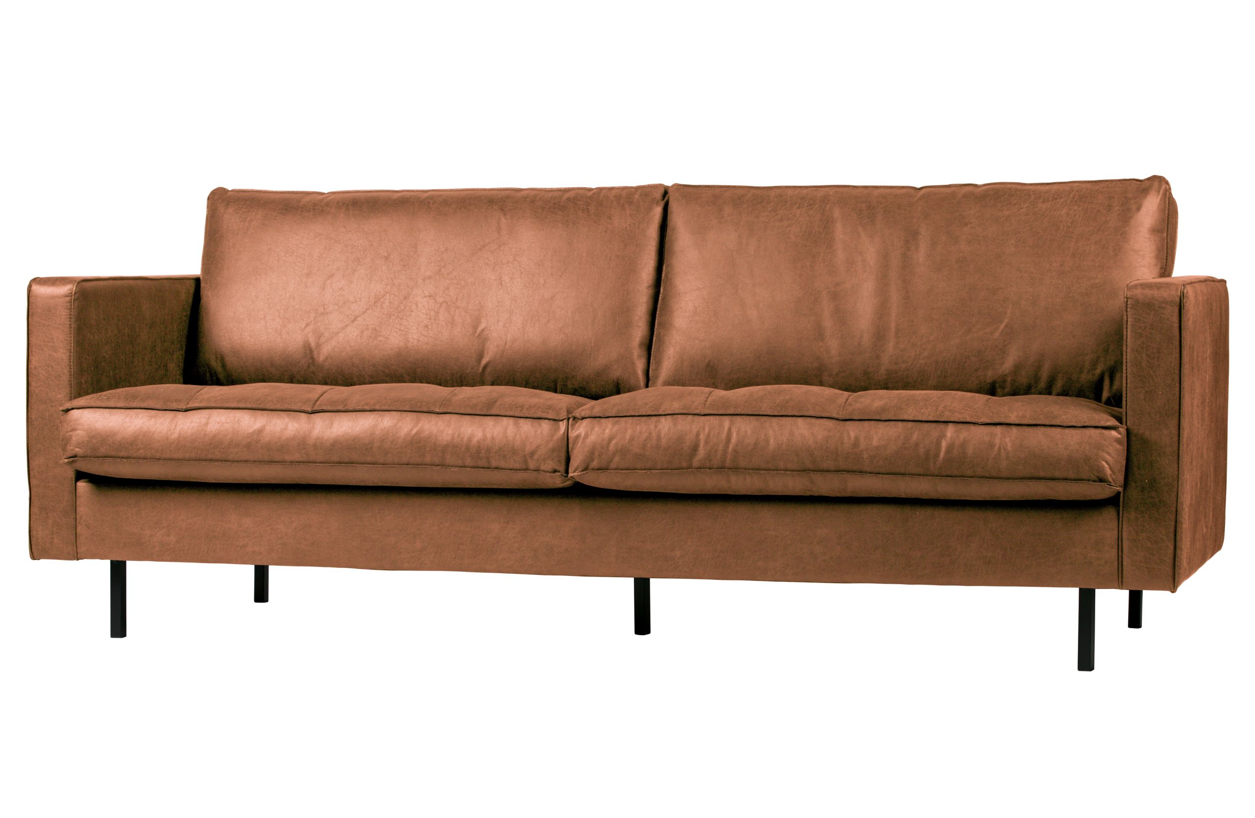 Ledersofa Classic Rodeo Chesterfield 2,5 Sitzer Cognac 230