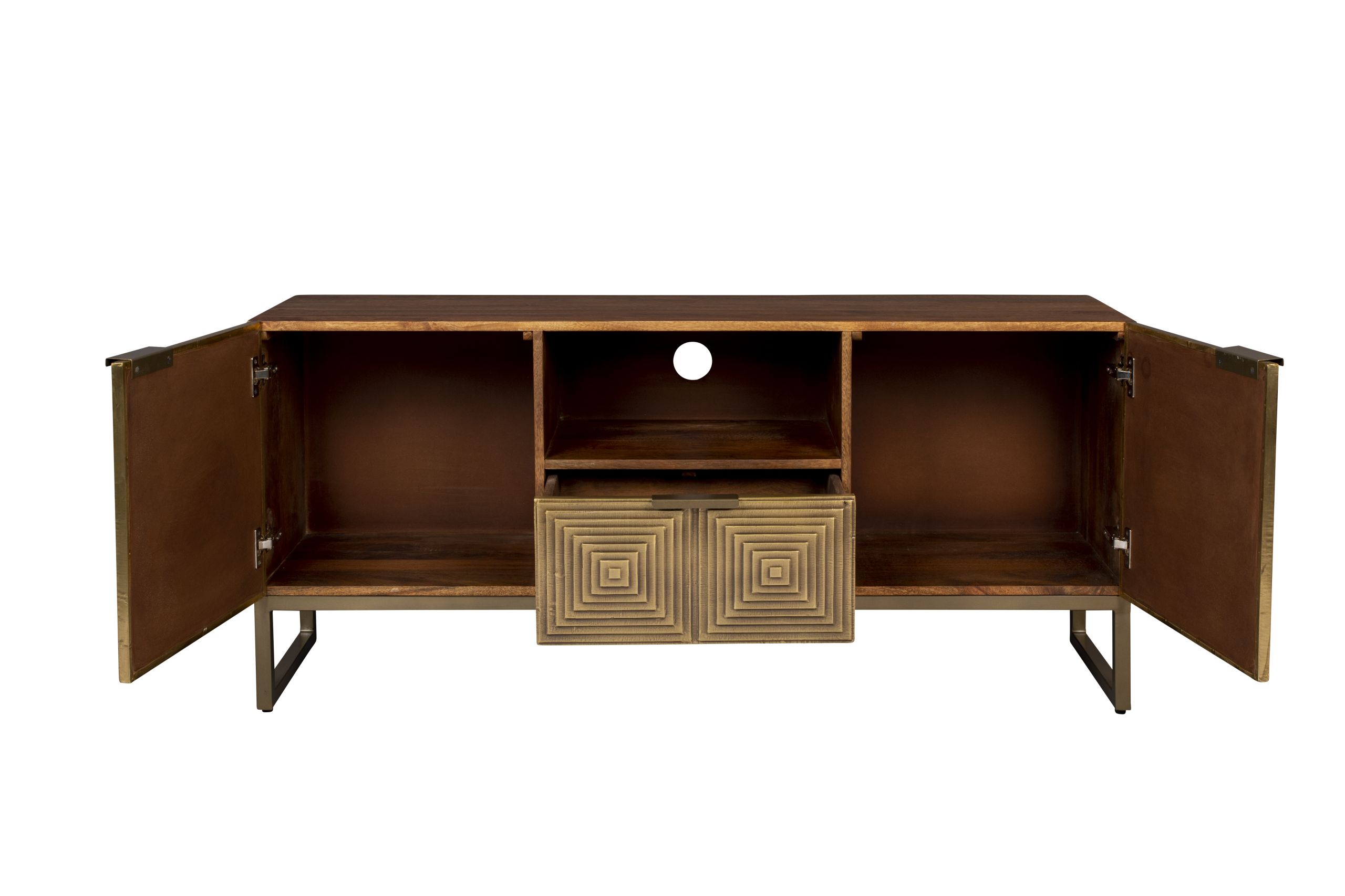 Sideboard TV-Board Volan Gold Art Deco 140