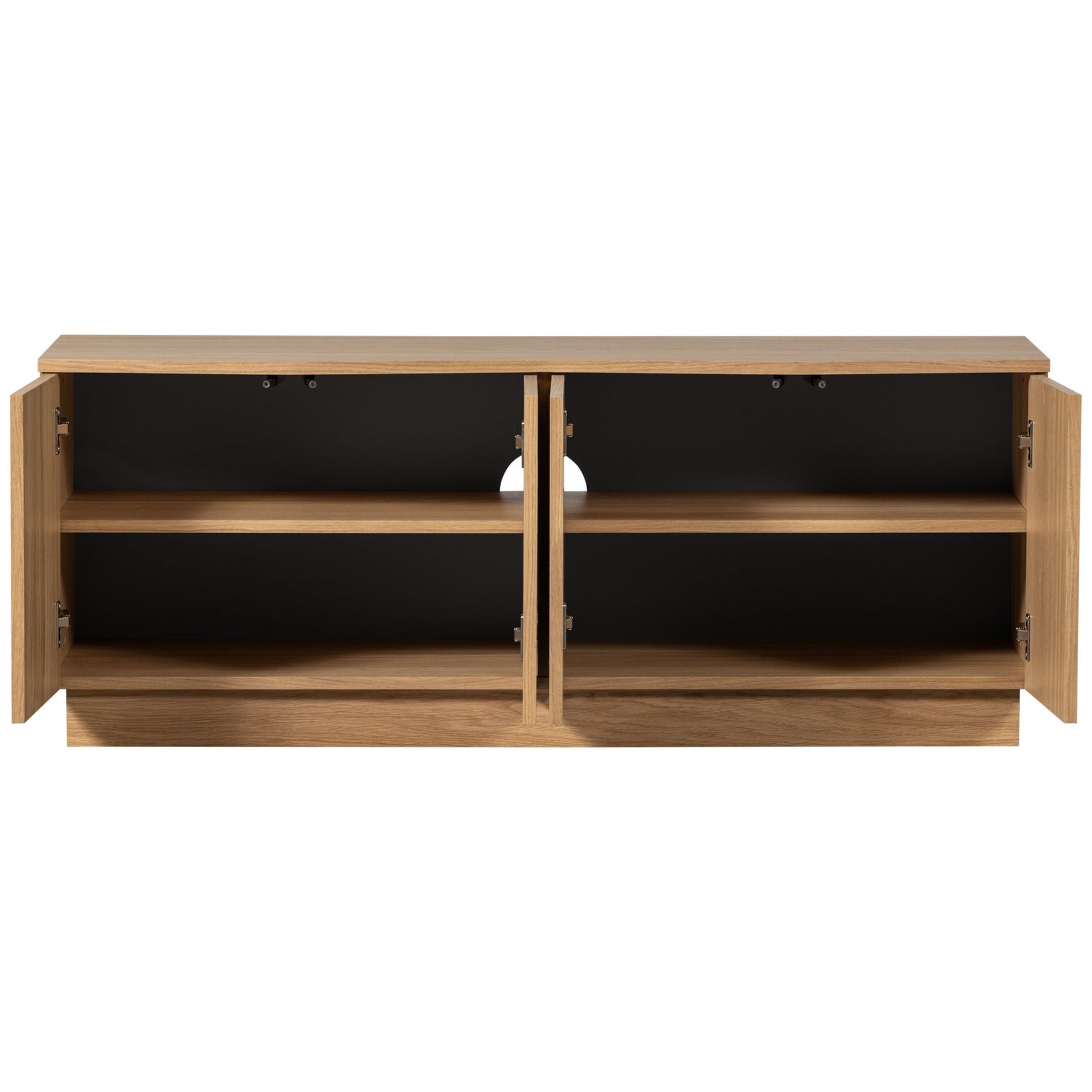 Retro TV-Board Sideboard Zuma 133 cm Eichenfurnier